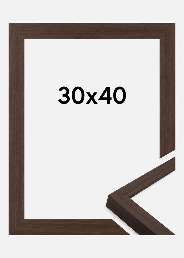 Рамка Wells Акрилно стъкло Кафяв 30x40 cm