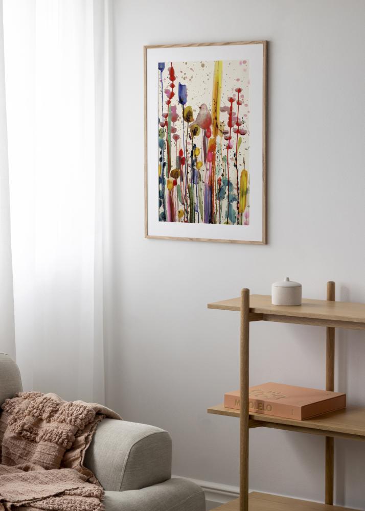 Рамка тесен дъб акрилно стъкло 32x32 cm