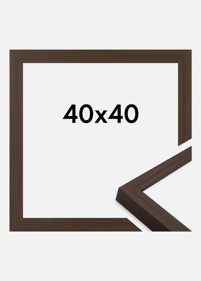 Рамка Wells Акрилно стъкло кафяво 40x40 cm