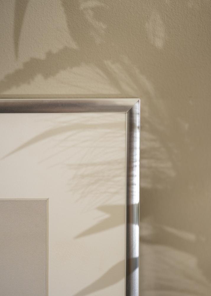 Рамка Постер Frame Aluminum Сребро 70x100 cm - Паспарту бяло 60x90 cm