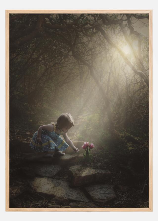 Light Up The Flower Постер