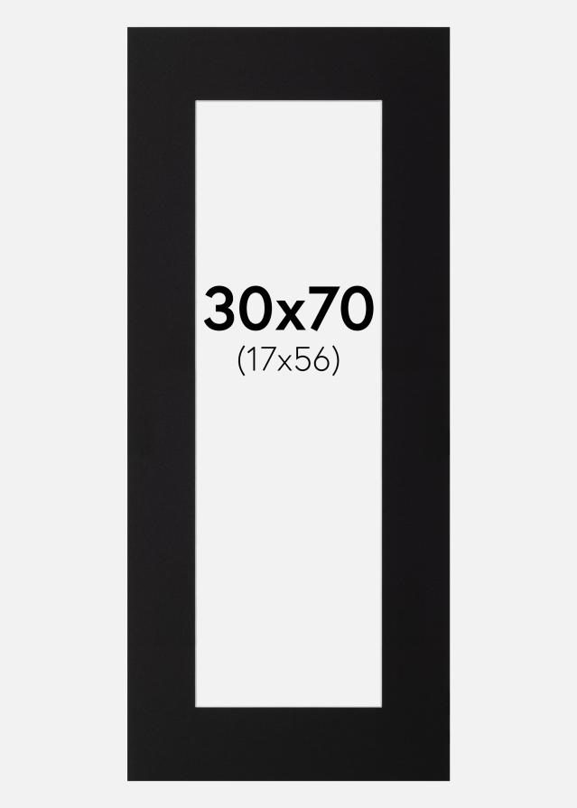 Паспарту Canson Черно Бяло ядро 30x70 cm (17x56)