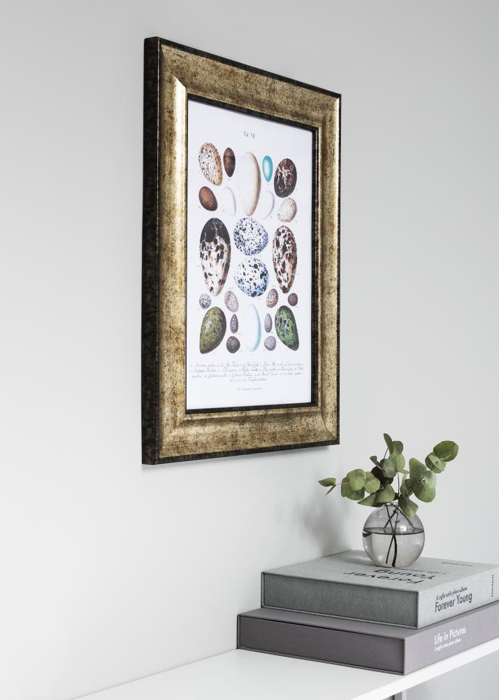 Рамка Saltsjöbaden Антично злато 20x25 cm - Паспарту Черно 13x19,5 cm