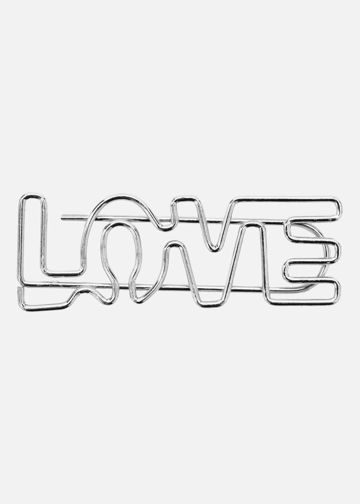 PAC Метал Paperclip LOVE Сребро