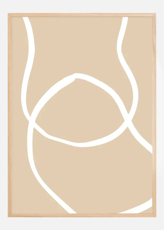 Beige Lines IV Постер