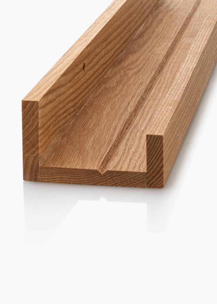 KAILA Рафт за картини Масивен дъб 100 cm
