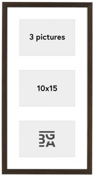 Edsbyn Рамка за колаж XIII орех - 3 Снимки (10x15 cm)