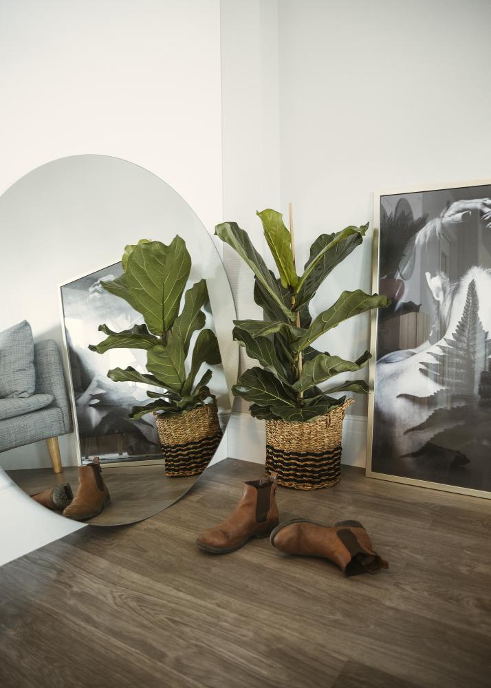 KAILA Кръгъл Огледало 120 cm Ø