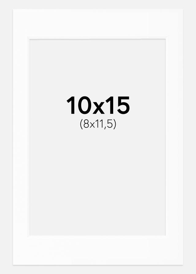 Паспарту Canson бяло Бяло ядро 10x15 cm (8x11,5)