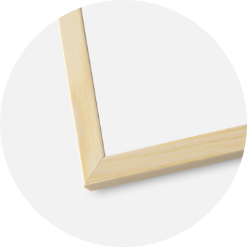 Рамка Galant Борова дървесина 30x30 cm - Паспарту Черно 8x8 inches