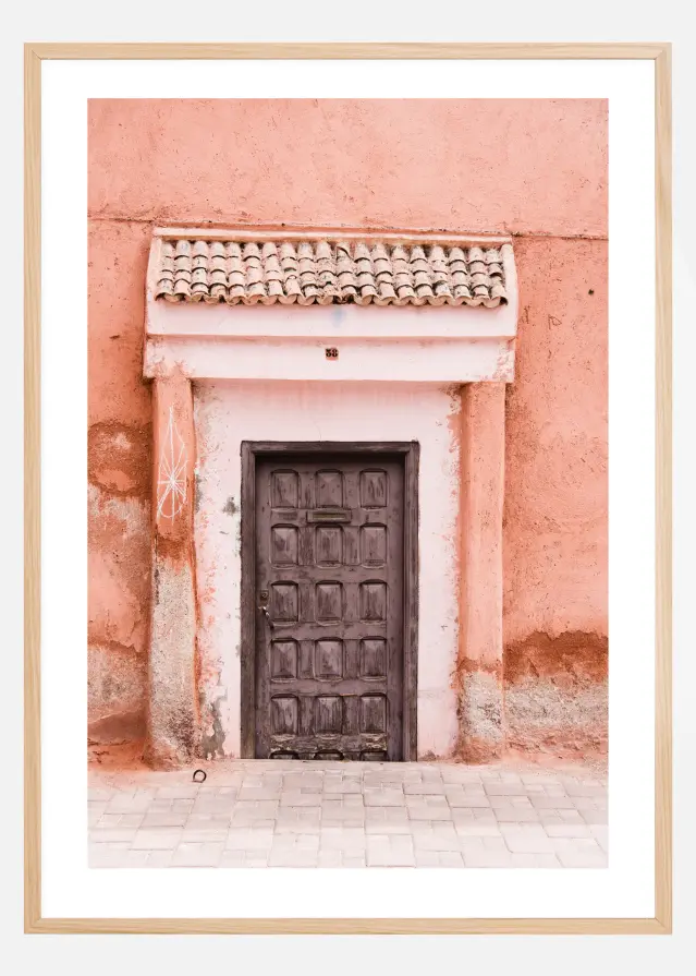 Marocco-pastell Постер