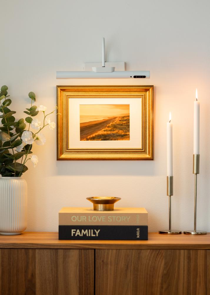 KAILA Spark Bateryno Osveshtenie za Kartini 35 cm - Byal