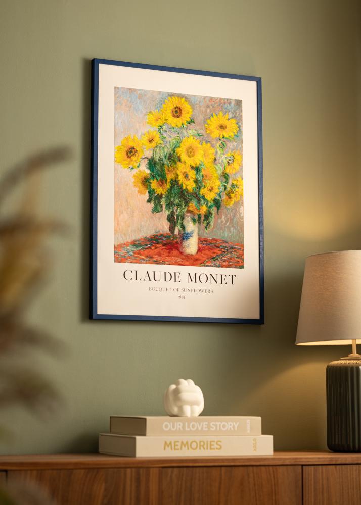 Colorful Акрилно стъкло Син 40x60 cm