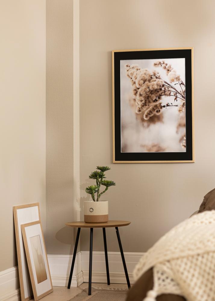 Рамка Galant Дъб 40x50 cm - Паспарту Черно 12x16 inches