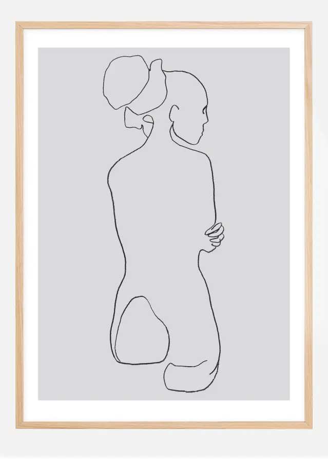 Female lines I Постер