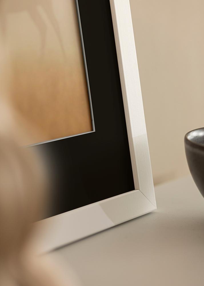 Рамка Trendline бяло 60x70 cm - Паспарту Черно 50x56 cm