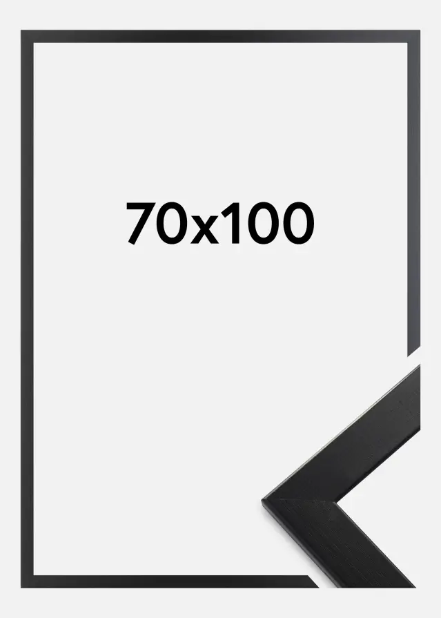 Рамка Trendline Акрилно стъкло Черно 70x100 cm