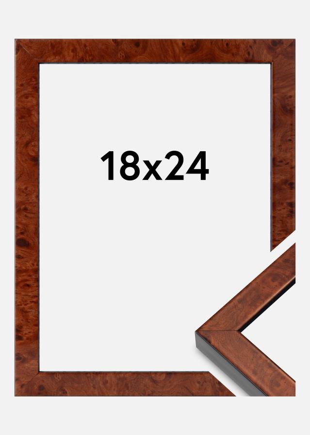 Рамка Hermes Акрилно стъкло Burr Walnut 18x24 cm