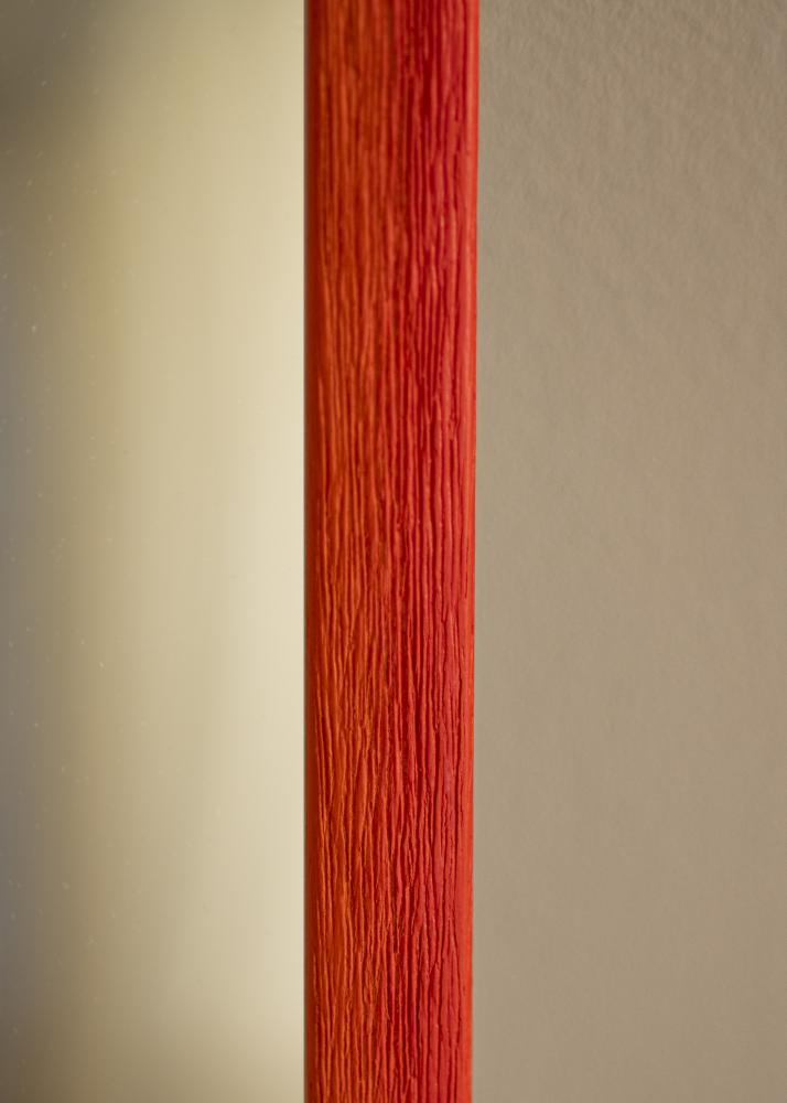 Огледало Cornwall Червено - собствени мерки