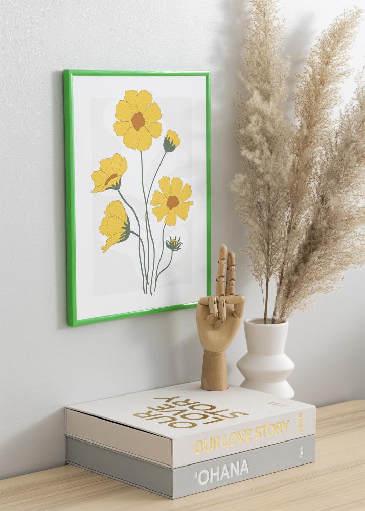 Рамка New Lifestyle Grass Green 30x40 cm - Паспарту Черно 18x27 cm