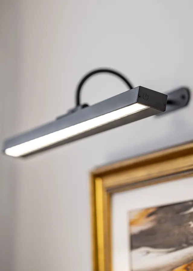 KAILA Flare Батерийно Захранвано Осветление за Картини 40 cm - Черен