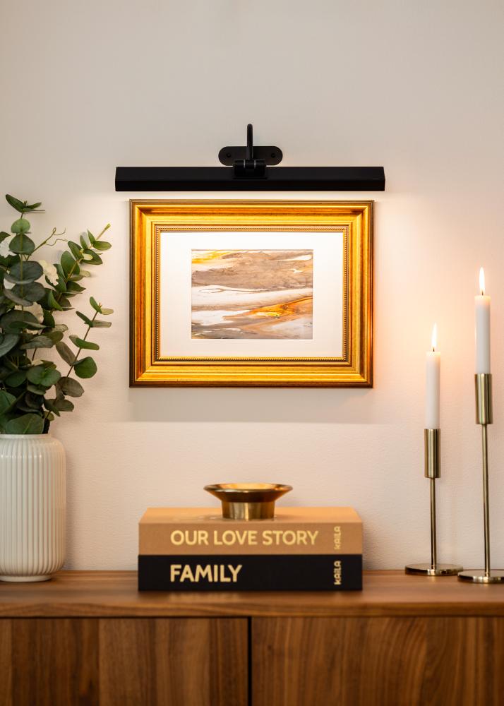 KAILA Flare Батерийно Захранвано Осветление за Картини 40 cm - Черен