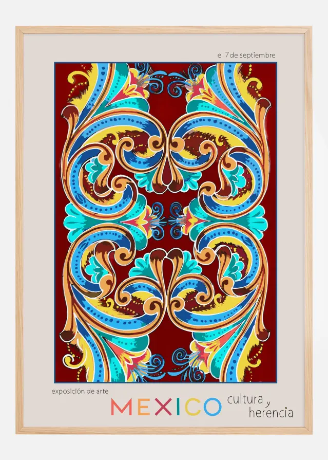 Mexico City Art Basel Постер