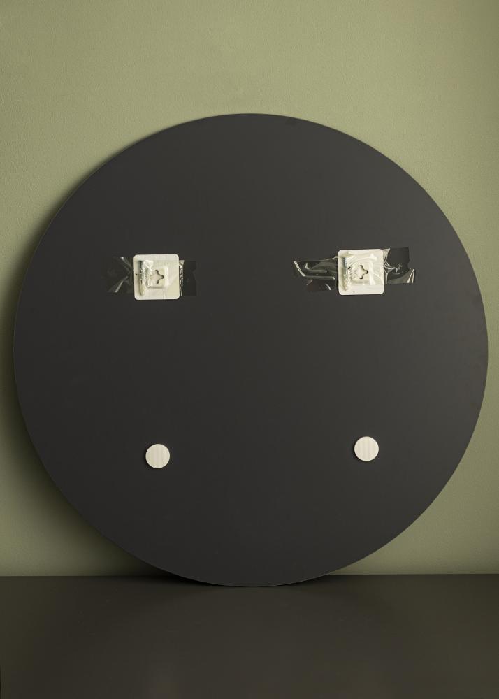 KAILA Кръгъл Огледало Dark Bronze 60 cm Ø