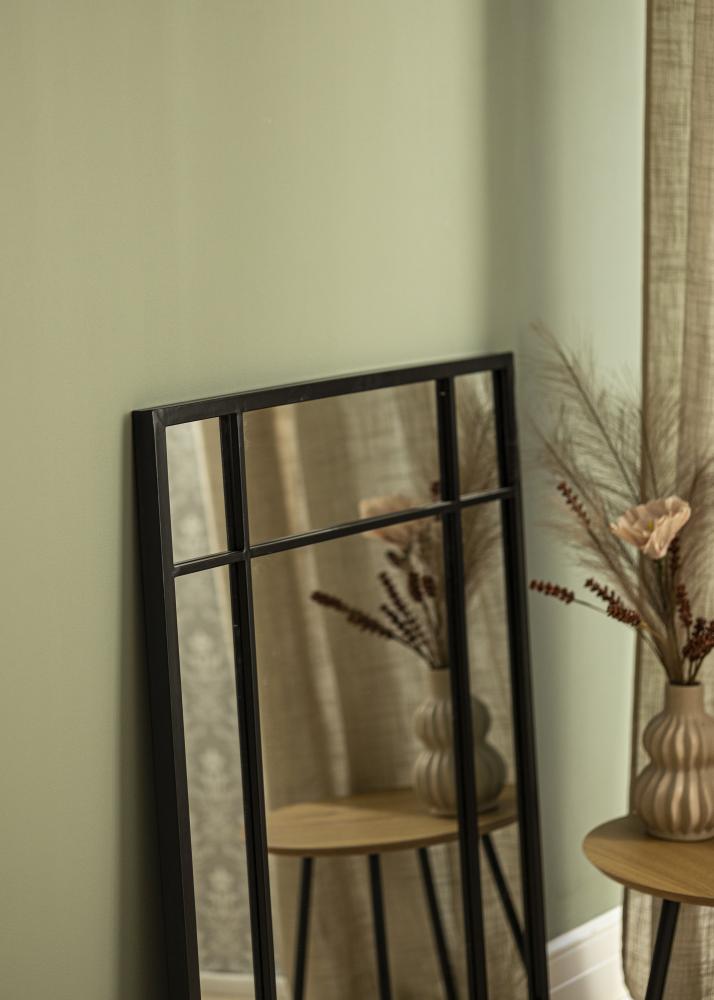 Огледало Window Черно 70x100 cm