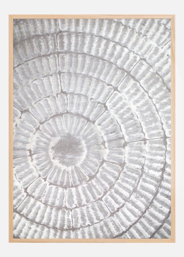 Patternplate Grey Постер