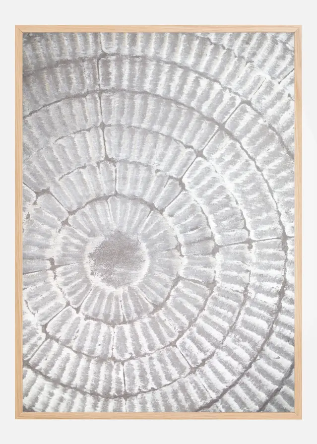 Patternplate Grey Постер