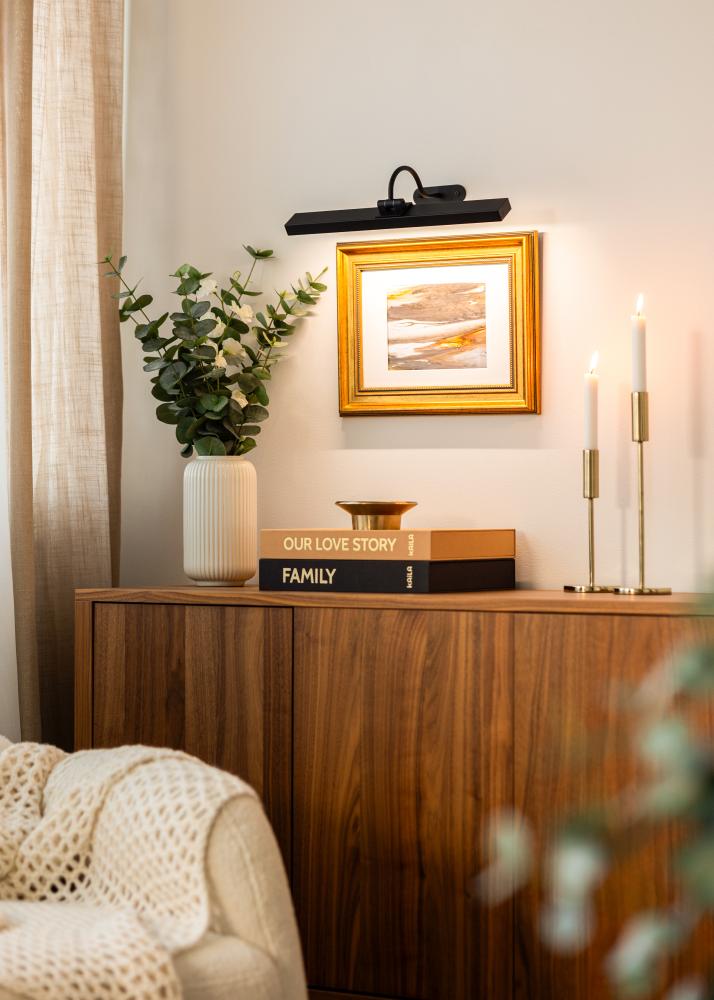 KAILA Flare Батерийно Захранвано Осветление за Картини 40 cm - Черен