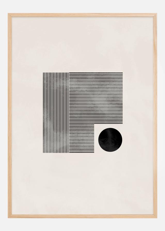 Minimalist square Постер