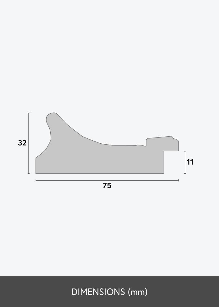 Рамка Camden Златно - произволен размер