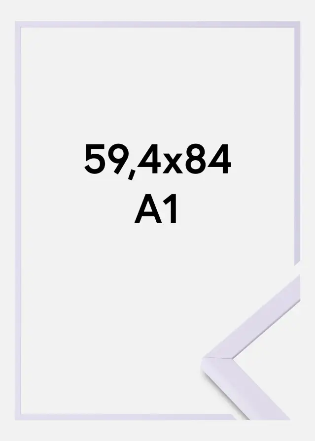 Цветно Акрилно стъкло Лилаво 59,4x84,1 cm (A1)