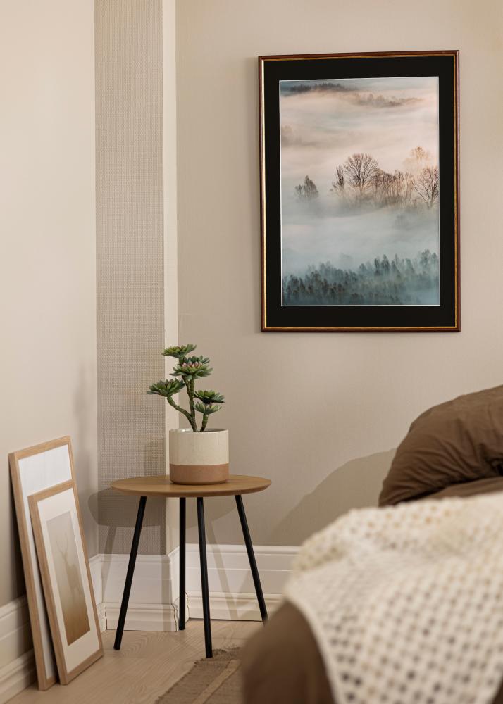 Рамка Horndal Кафяво 50x60 cm - Паспарту Черно 14x18 inches