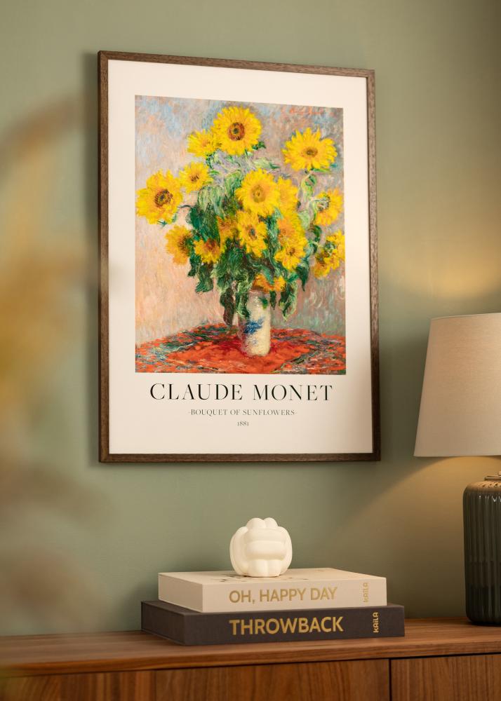 Рамка Ares Акрилно стъкло орех 21x29,7 cm (A4)