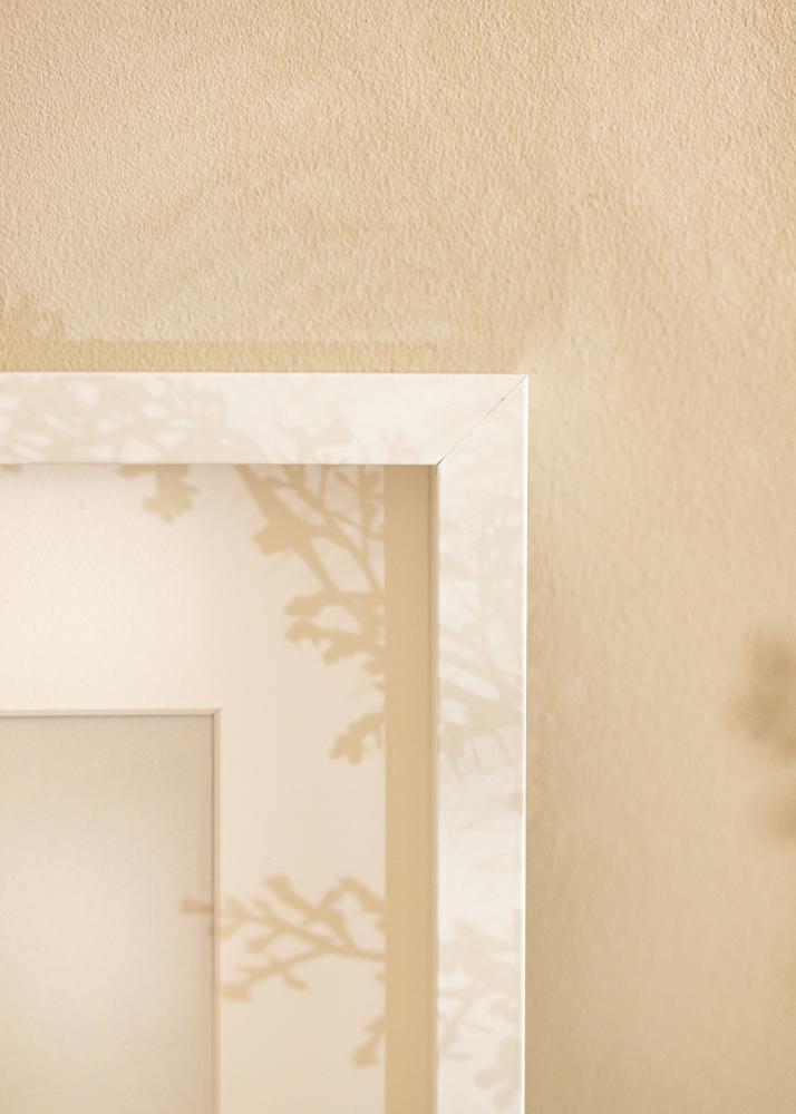 BGA Дълбока рамка Акрилно стъкло бяло 21x29,7 cm (A4)