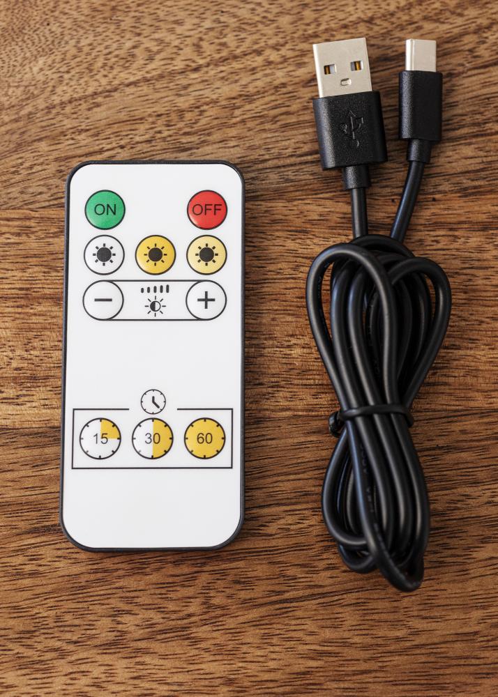 KAILA Flare Батерийно Захранвано Осветление за Картини 40 cm - Черен