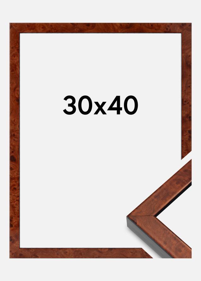 Рамка Hermes Акрилно стъкло Burr Walnut 30x40 cm
