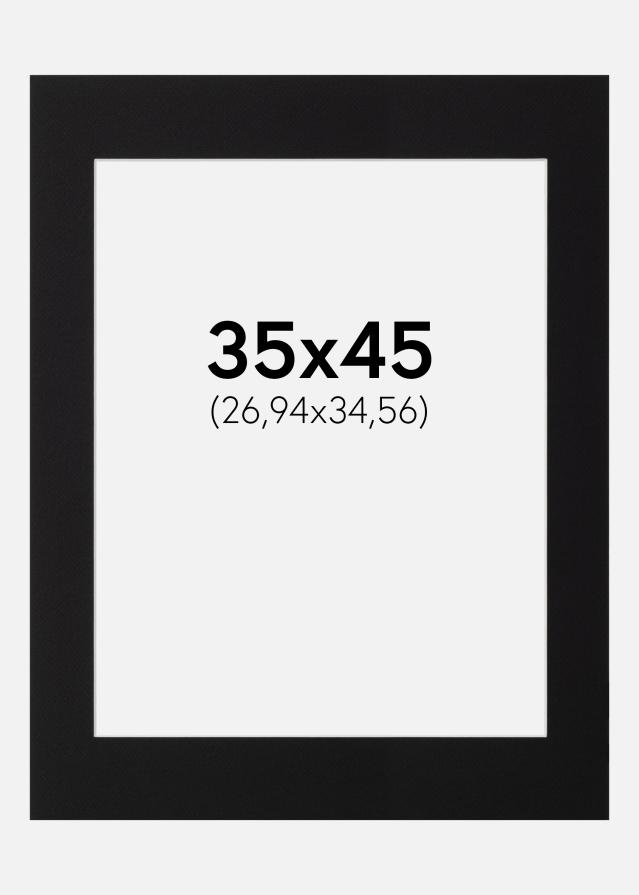 Паспарту Canson Черно Бяло ядро 35x45 cm (26,94x34,56)