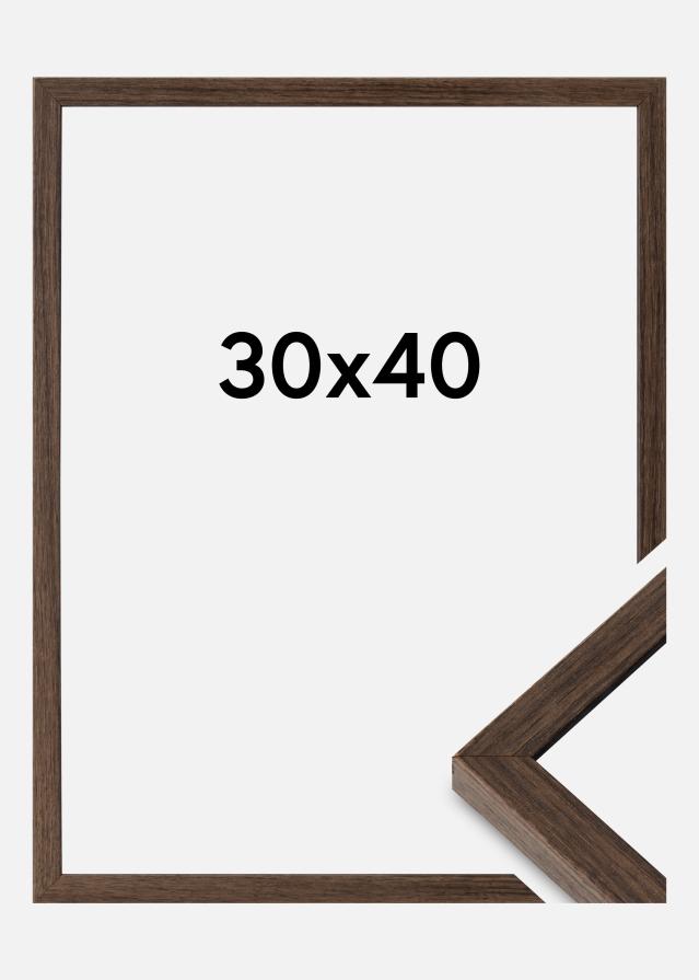 Рамка Ares Акрилно стъкло орех 30x40 cm