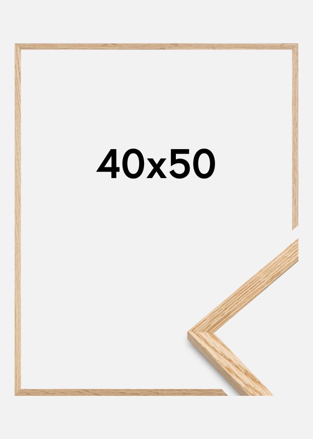 Рамка Тънък дъб Акрилно стъкло 40x50 cm