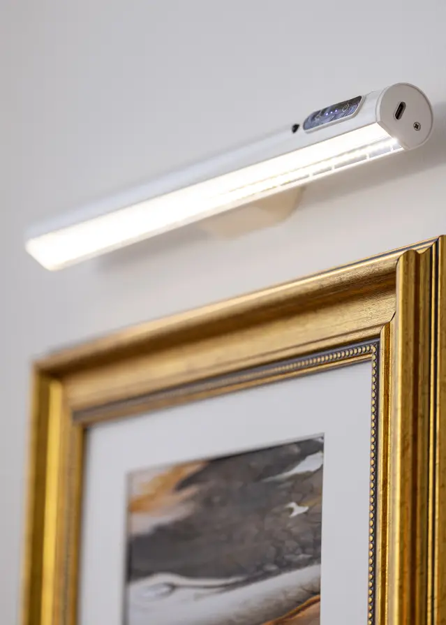 KAILA Illuminate Батерийно Захранвана Осветителна Система за Картини 35 cm - Бял