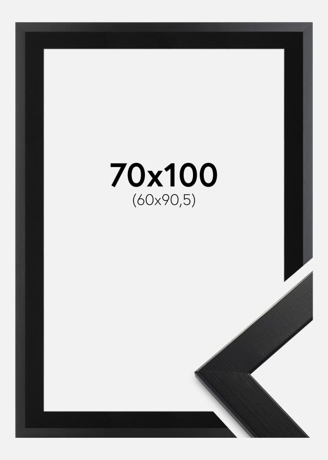 Рамка Trendline Черно 70x100 cm - Паспарту Черно 61x91,5 cm