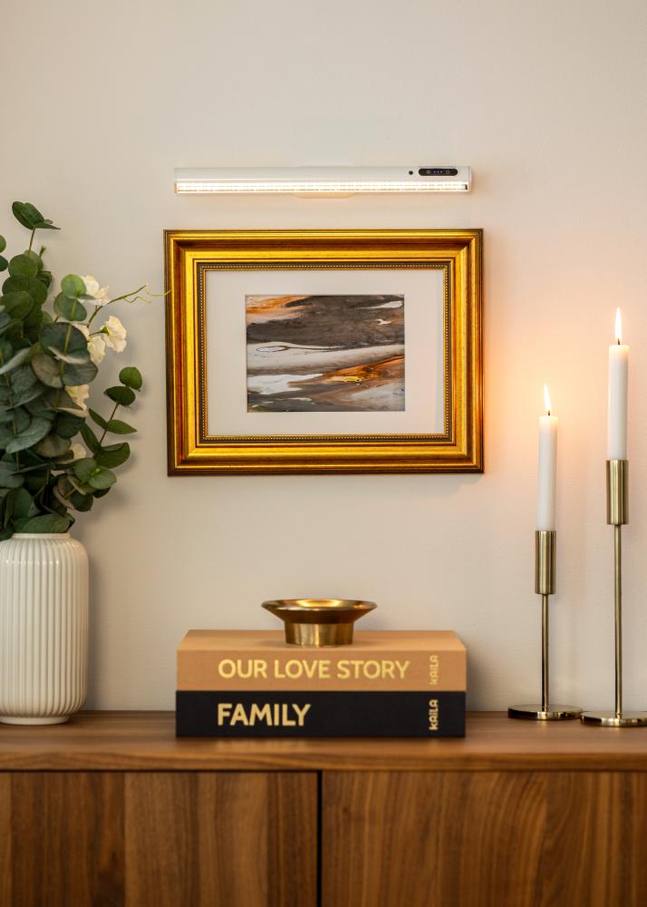 KAILA Illuminate Батерийно Захранвана Осветителна Система за Картини 35 cm - Бял