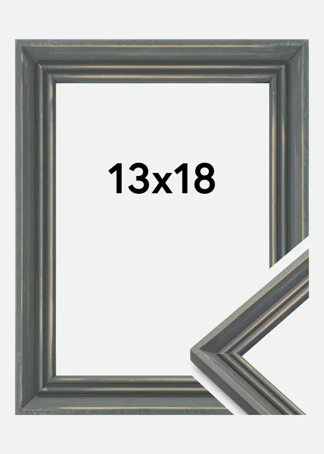 Рамка Винтидж Home сиво 13x18 cm