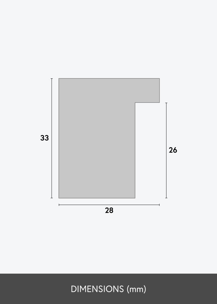 Рамка Cotswold Черно - произволен размер