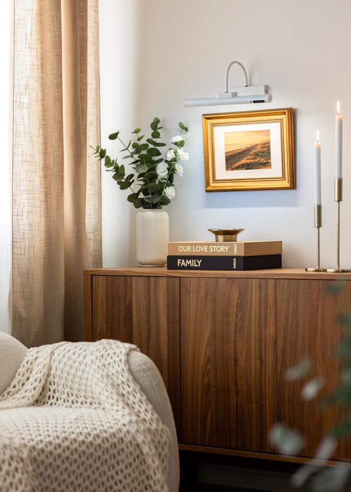 KAILA Spark Bateryno Osveshtenie za Kartini 35 cm - Byal