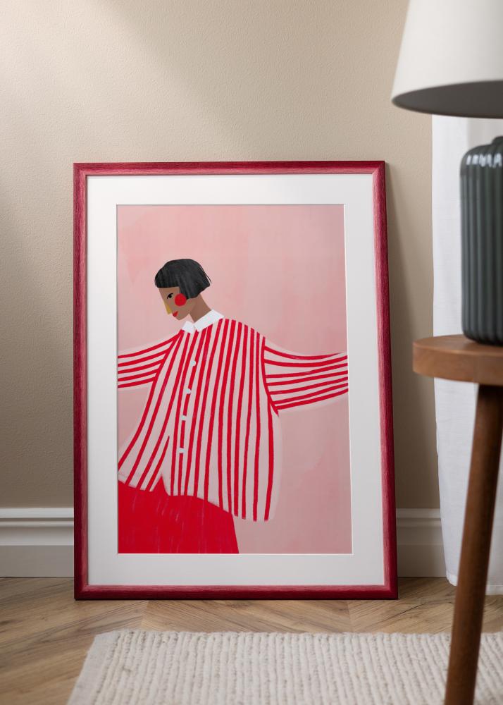 Рамка Cornwall Акрилно стъкло Тъмночервен 30x30 cm